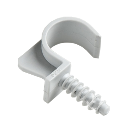 Крепеж-клипса для трубы универсальная с дюбелем Крепеж-клипса универсальная