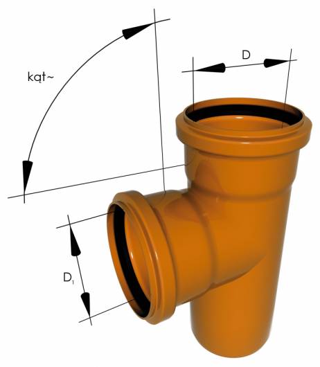 Наружняя канализация: товары в продаже Тройник для НК