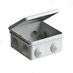 67045 Тусо Коробка распаячная о/п, 100х100х50мм (откид.крышка)