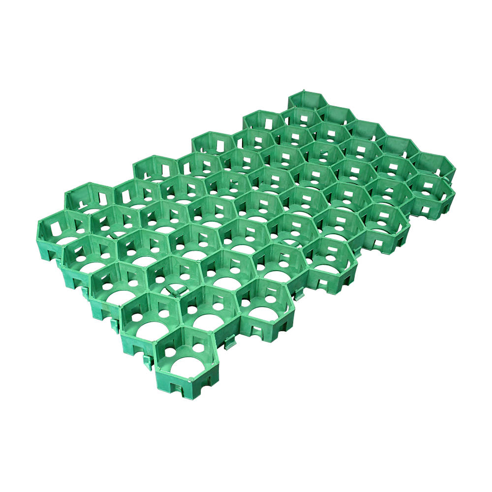 Решетка газонная СОТА пластиковая (ПВД/ПНД) зеленая